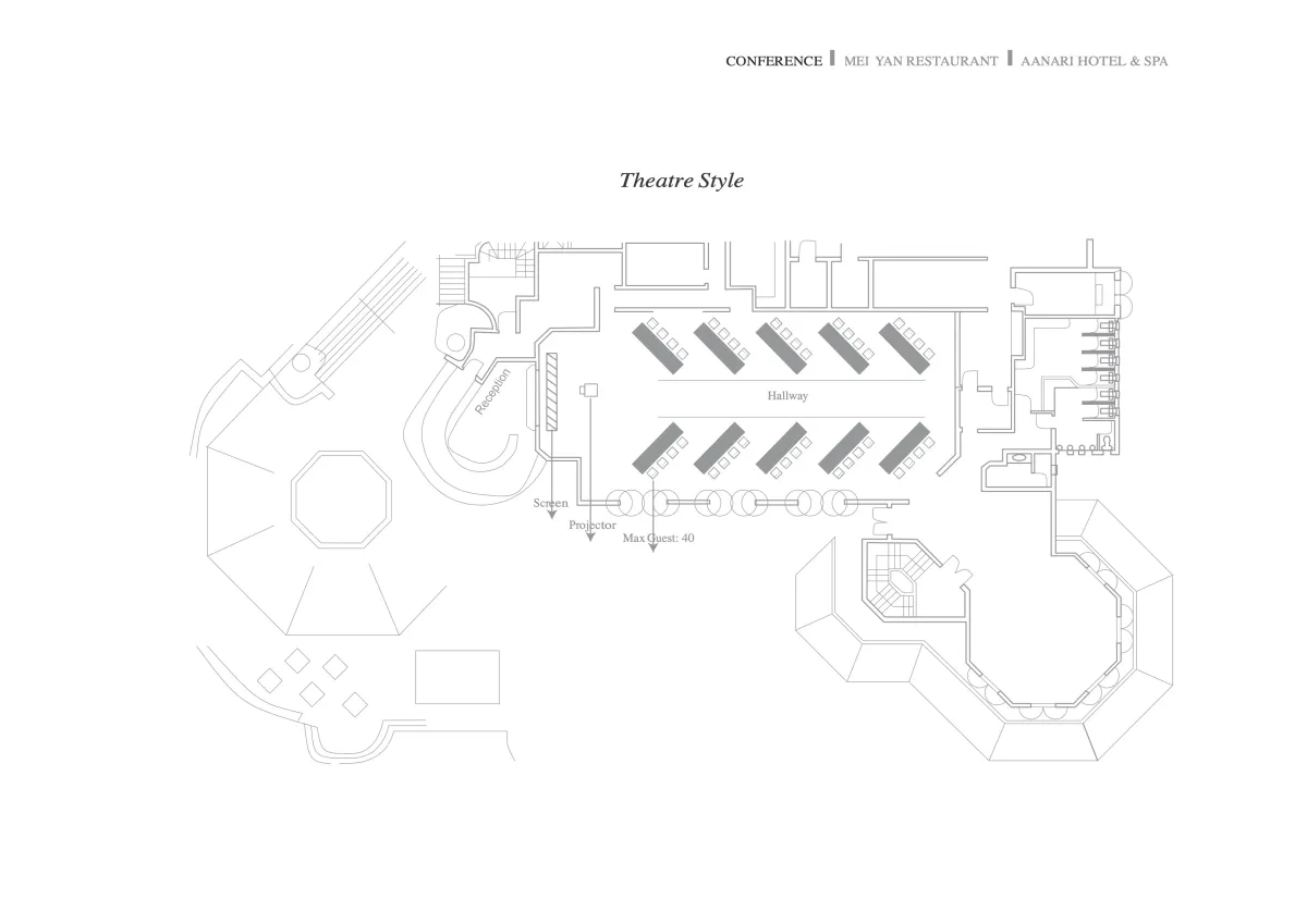 Theater floor plan